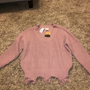 Pink Sweater